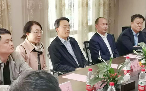 陽谷、高唐、東阿三地縣委書記帶隊先后到訪南京，城望集團總裁王廣慶應(yīng)邀座談